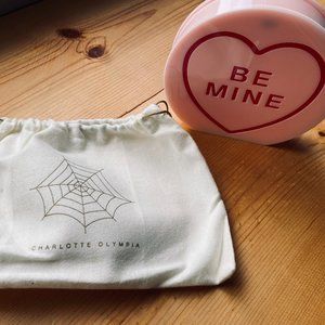 Charlotte Olympia Acetate "Be Mine" Clutch *RARE*
